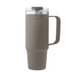 Large thermos with straw - 885 ml - Driftwood
