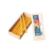 Beeswax birthday candles - 25 pcs