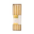 White beeswax candles for general stands, 25 cm - 4 pcs