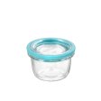 Glass storage box with glass lid - ovenproof - 10 cm