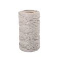 Flax twine in 100% flax - 55 m - Natural grey