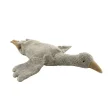 Organic Heat Pillow Cuddly Toy - Goose - Large - Grey
