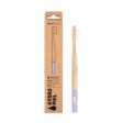Bamboo toothbrush - Super soft - Purple