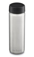 Drinking can in stainless steel - Wide - 800 ml.