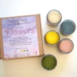 Organic modeling wax set - Flowers - 5 x 120g