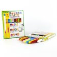 Magic markers - 9 colors + 1 magic marker
