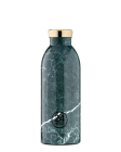 24Bottles thermos drinking bottle - 500 ml - Green Marble