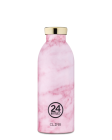 24Bottles thermos drinking bottle - 500 ml - Pink Marble