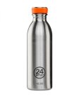 24Bottles Urban drinking bottle - 500 ml - Steel