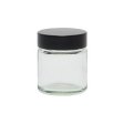 Cream jar in clear glass - 30 ml.