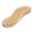 Wooden cleaning brush - S-shaped