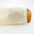 Bread bag in organic cotton size L