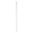 Glass straw - 8 mm. - right