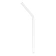 Glass straw - 6 mm. - with kinks