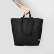 Shopper in organic cotton - Black