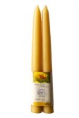 Beeswax candles for general stands, 20 cm - 8 pcs