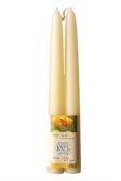 White beeswax candles for general stands, 20 cm - 8 pcs