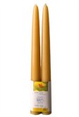 Beeswax candles for general stands, 25 cm - 12 pcs
