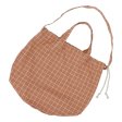 Haps Nordic shopping net - Warm Terracotta Check