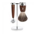 Shaving set with Safety Razor - Rytmo - Ash