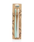 Toothbrushes made of corn - Mint & White - Soft - 2 pcs