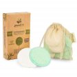 Bamboo rounds - 10 pcs. - with laundry bag.