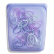 Stasher Back silicone bag - Large - Amethyst