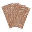 Fabric napkins - Terracotta Wave - set of 4 pcs.