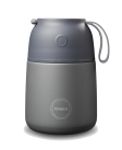 Food'ie thermal lunch box - 500 ml - Dark Grey