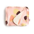 Facial washcloths in organic cotton - Pink Hoop