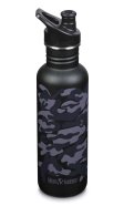 Klean Kanteen stainless steel drinking bottle - Black Camo - 800 ml