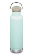 Stainless steel thermos drinking bottle - Blue Tint - 592 ml.