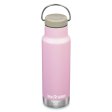 Stainless steel thermos drinking bottle - Lotus - 355 ml