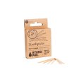 Bamboo toothpicks with fluoride - 150 pcs