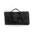 Large weekend bag in organic cotton - Black