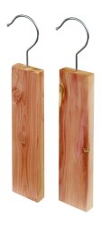 Cedar braces for protection against moths - 2 pcs