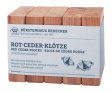 Cedar blocks for protection against moths - 5 pcs