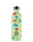 24Bottles Urban drinking bottle with sports lid - 500 ml - Jurassic Friends