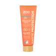 Organic sunscreen for the face, SPF 30