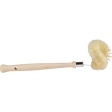 Wooden toilet brush - for the flush rim