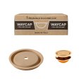 Waycap reusable silicone lid - for Nespresso Vertuo