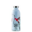 24Bottles thermos drinking bottle - 500 ml - Blue Oasis
