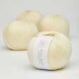 Organic cotton yarn 50g - Delicate Yellow 03