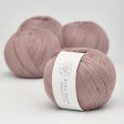Organic cotton yarn 50g - Dusty Pink 15