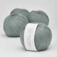 Organic cotton yarn 50g - Eucalyptus 41