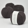Organic cotton yarn 50g - Charcoal gray 51