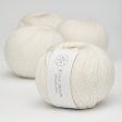 Organic merino wool yarn 50g - Natural white 01