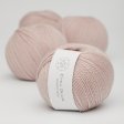 Organic merino wool yarn 50g - Powder 07
