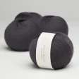 Organic merino wool yarn 50g - Aubergine 43