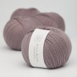Organic merino wool yarn 50g - Dusty Lavender 44